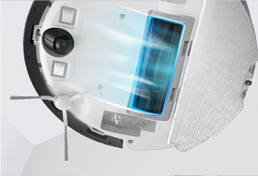 the Tapo RV 30's floating suction mouth 