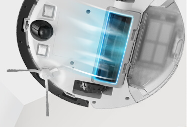 the Tapo RV 10's floating suction mouth 