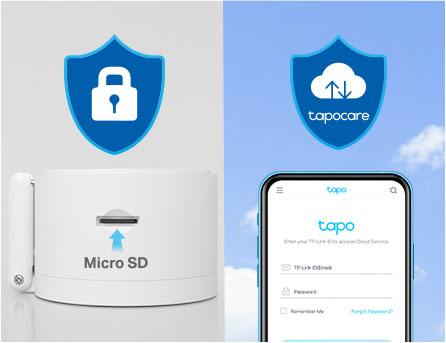 There is a 360° icon on the product Tapo C225