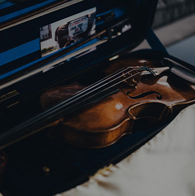 a violin