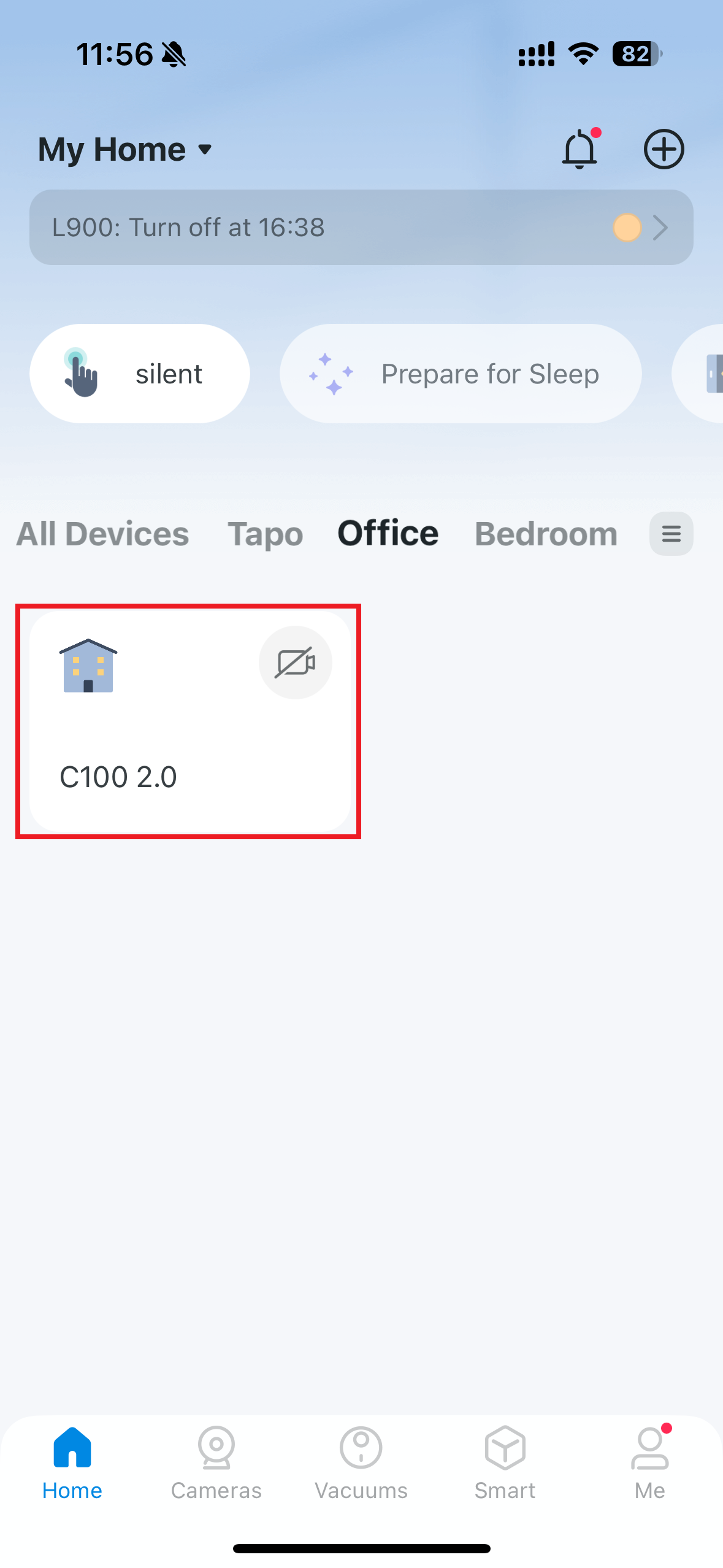Screenshot guide on entering device live view page.